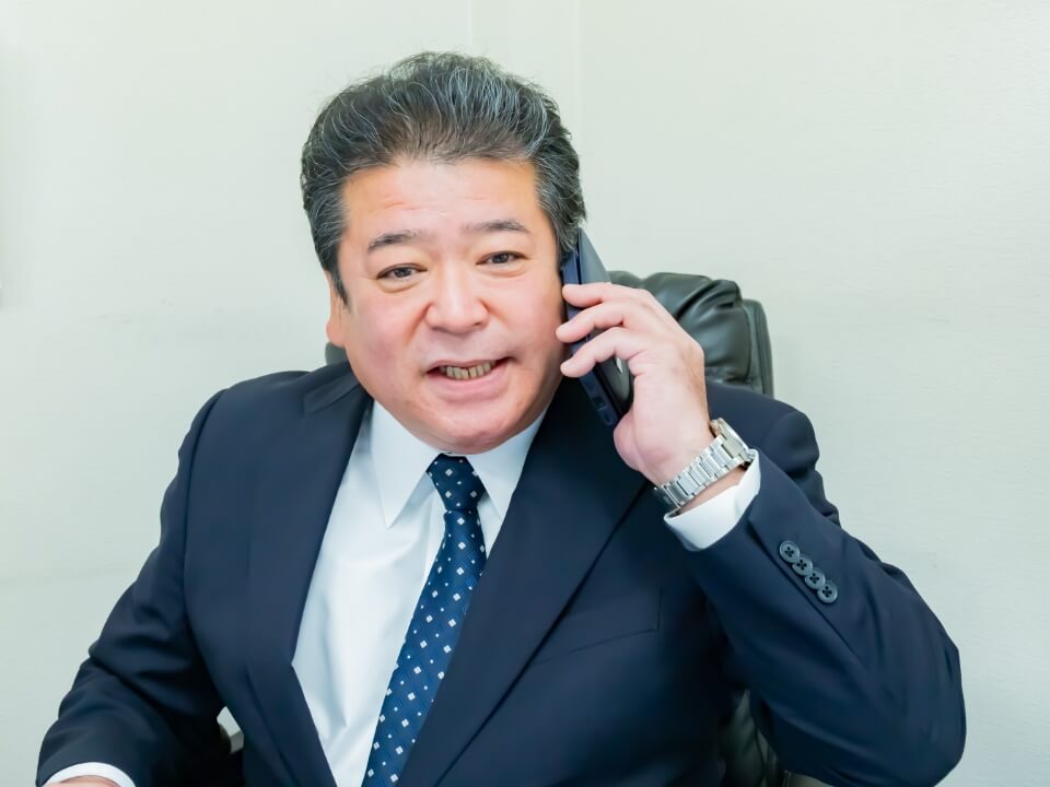 南代表　電話対応